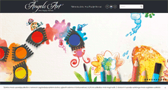 Desktop Screenshot of angelsart.si